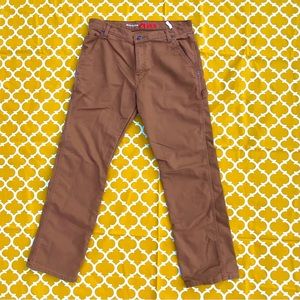 Dickies Men’s Tough Max Duck Carpenter Pants Size 32W x 30L in Stonewashed Brown